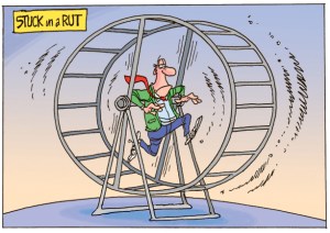 stuck-in-a-rut